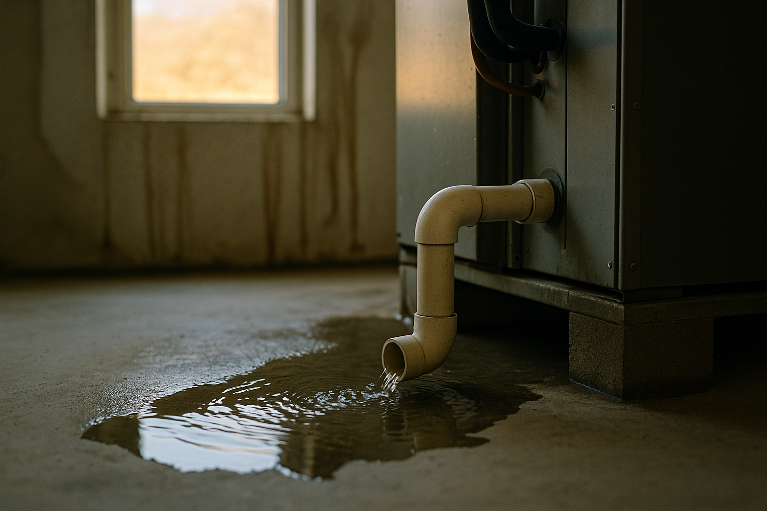 AC Condensation Backup in Sanger, TX During Heat Wave