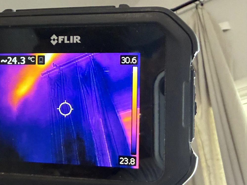 Thermal imaging inspection